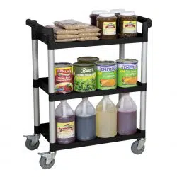 Utility Trolley Black Small 97183