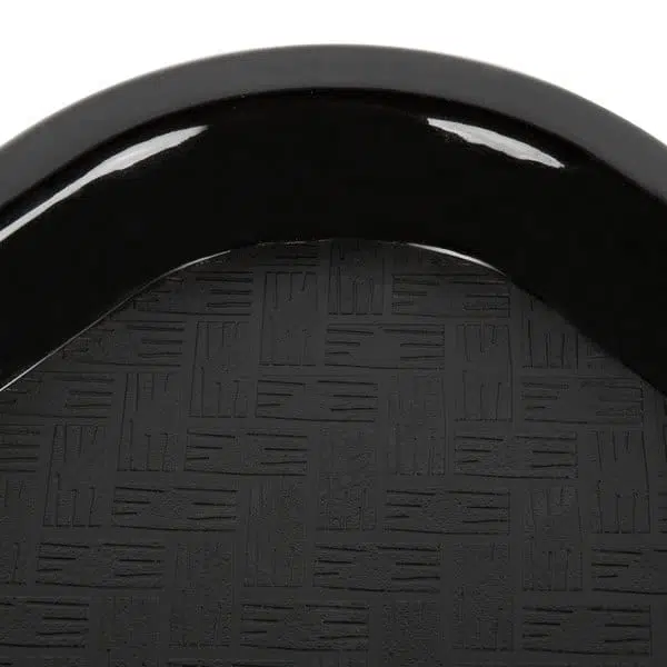 89000 Black Fast Food Tray