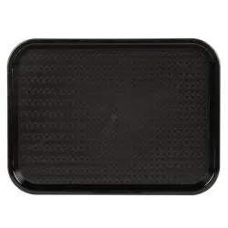 89000 Black Fast Food Tray