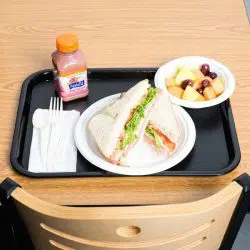 89000 Black Fast Food Tray 3