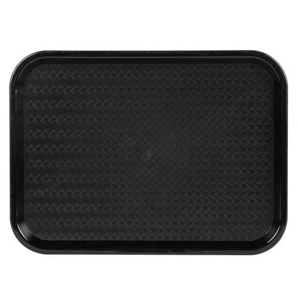 89000 Black Fast Food Tray