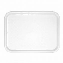 89006 White Fast Food Tray