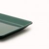 KH HEALTHCARE BREAD/BUTTER PLATE 140 x 140mm GREEN PP (23)