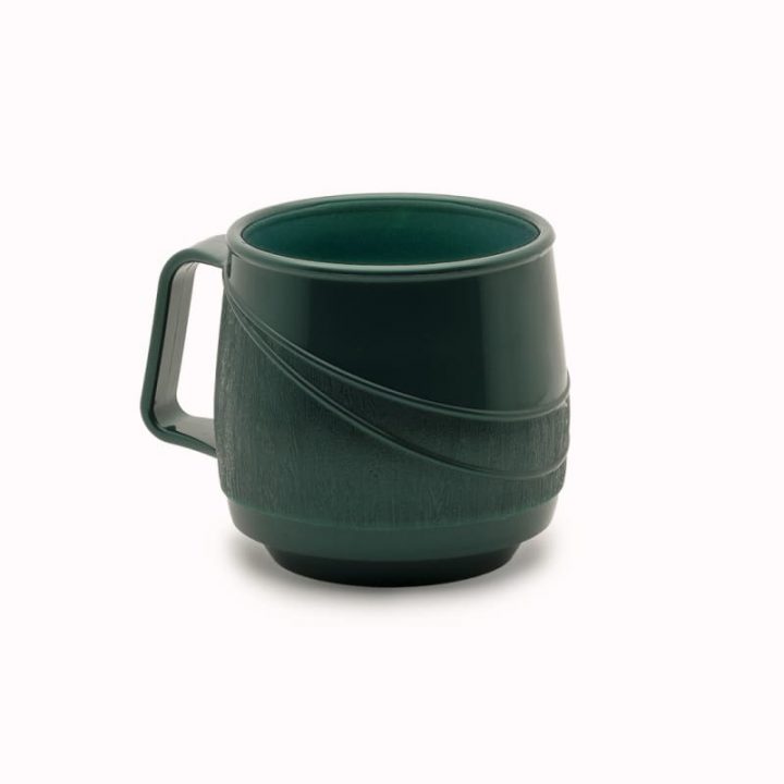 KH Healthcare Moderne Bev Mug Insulated Single Handle 250ml Green PP/PU (32)