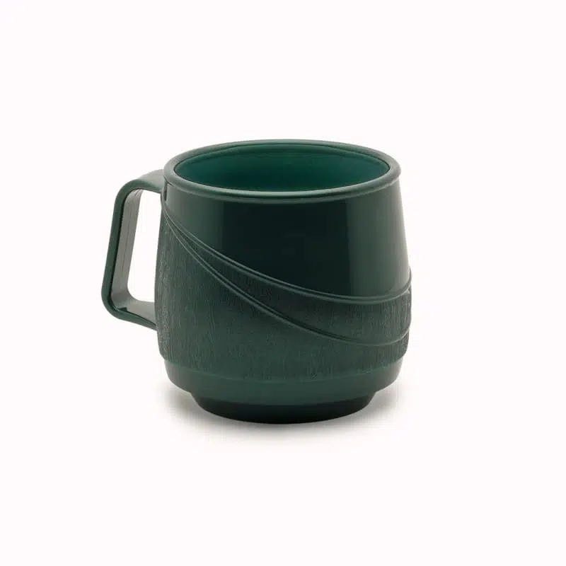 KH Healthcare Moderne Bev Mug Insulated Single Handle 250ml Green PP/PU (32)