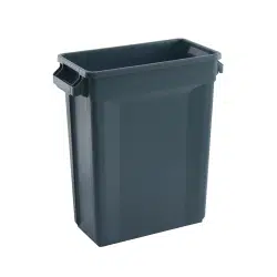 TRUST Commercial Slim Bin 60lt Grey 1211GY