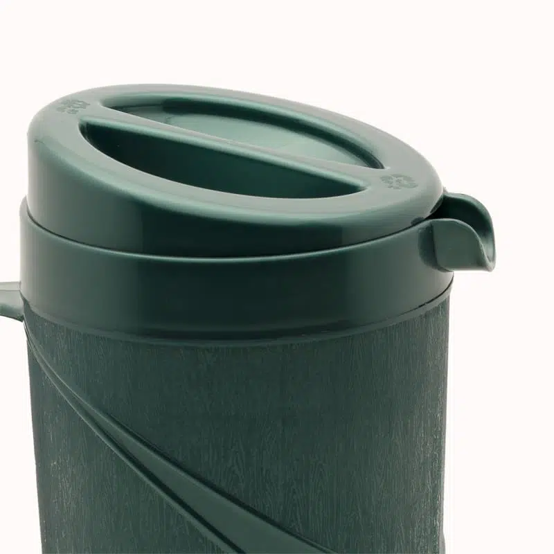 Traditional Beverage Pourer Lid Green Traditional Beverage Pourer Lid Green