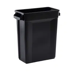 TRUST® Commercial Slim Bin Black