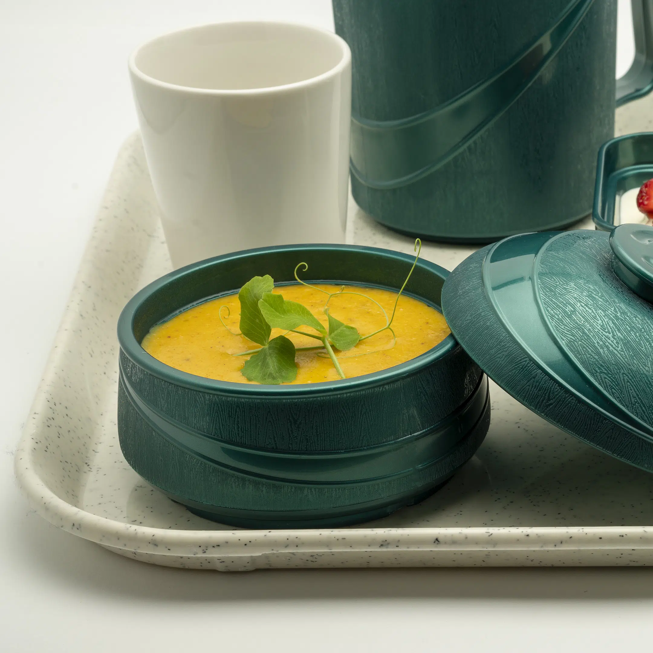 KH Moderne Insulated Soup Bowl Green Lifestyle