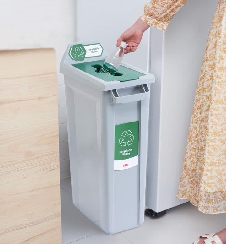 TRUST Paper Bottle Recycling Top Green