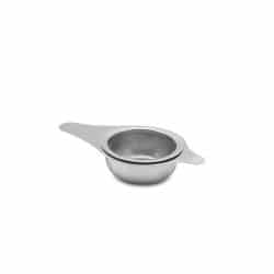 KH Tea Strainer Drip Bowl 18/8 Stainless Steel Large