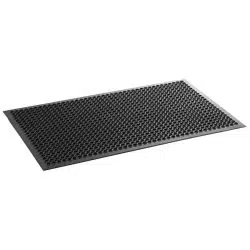 16141 KH Rubber Anti-Fatique Floor Mat Black