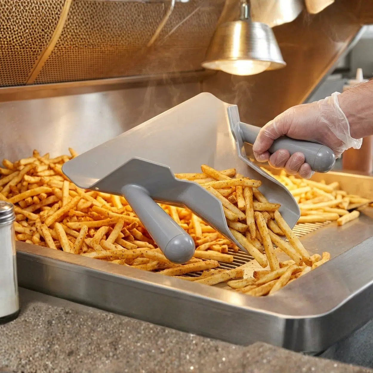 KH Chip Bagger Scoop Double Handle - Image 2