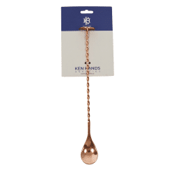 KH Bar Spoon With Muddler Copper Packaging