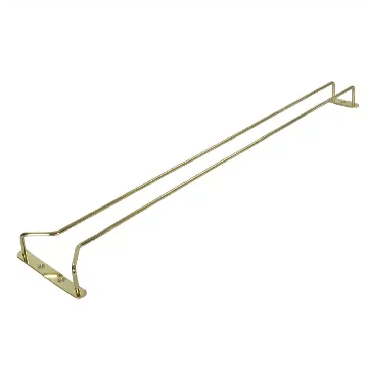 aKH Glass Hanger 600mm Brass Plated
