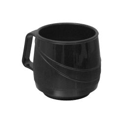 98138 Moderne Insulated Single Handle Mug Black 250ml