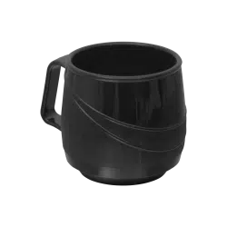 98138 Moderne Insulated Single Handle Mug Black 250ml