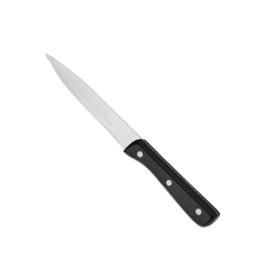 47009 KH Kharve® Bakelite Black Handle Steak Knife Stainless Steel