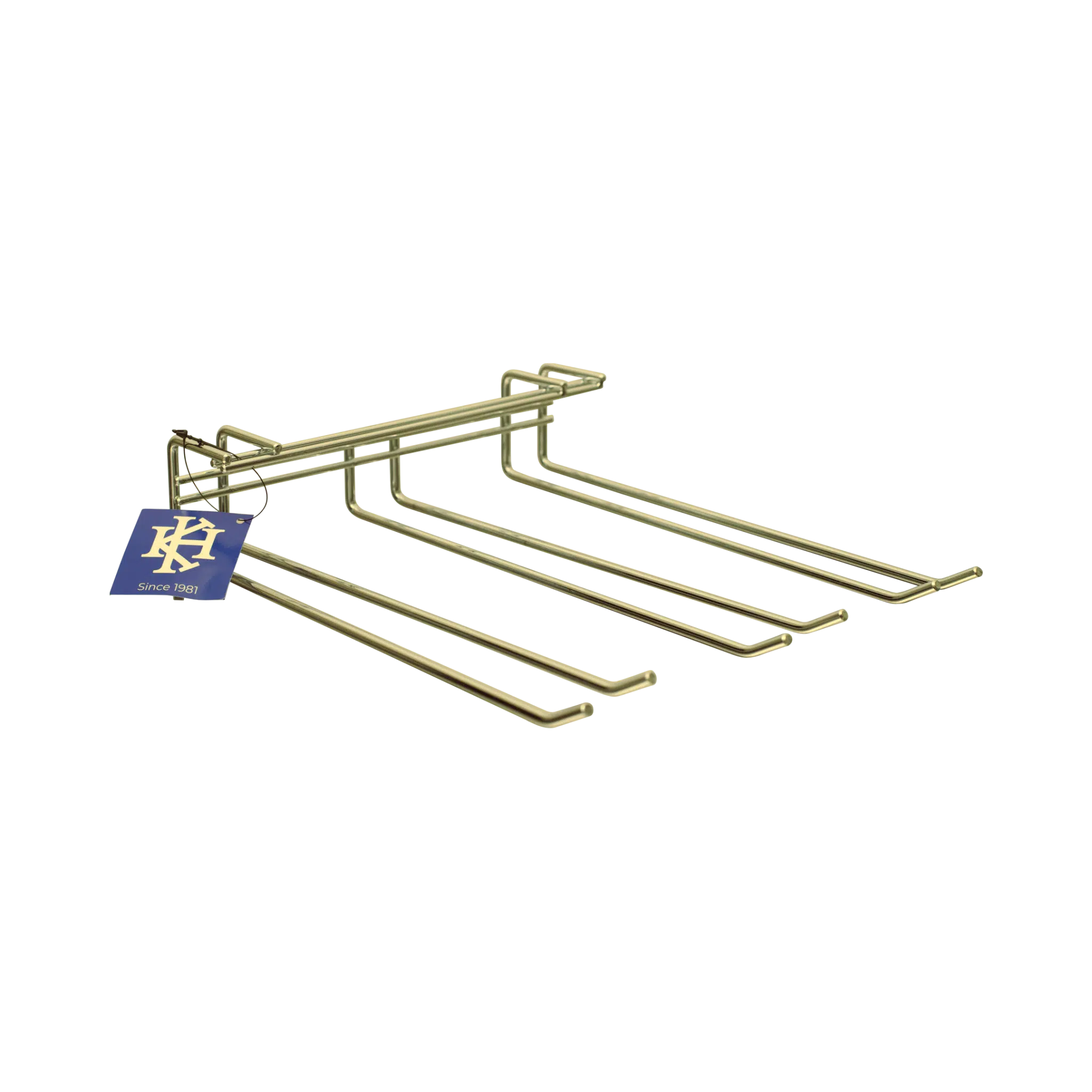 41370 Glass Hanger Triple Brass 41370 Glass Hanger Triple Brass