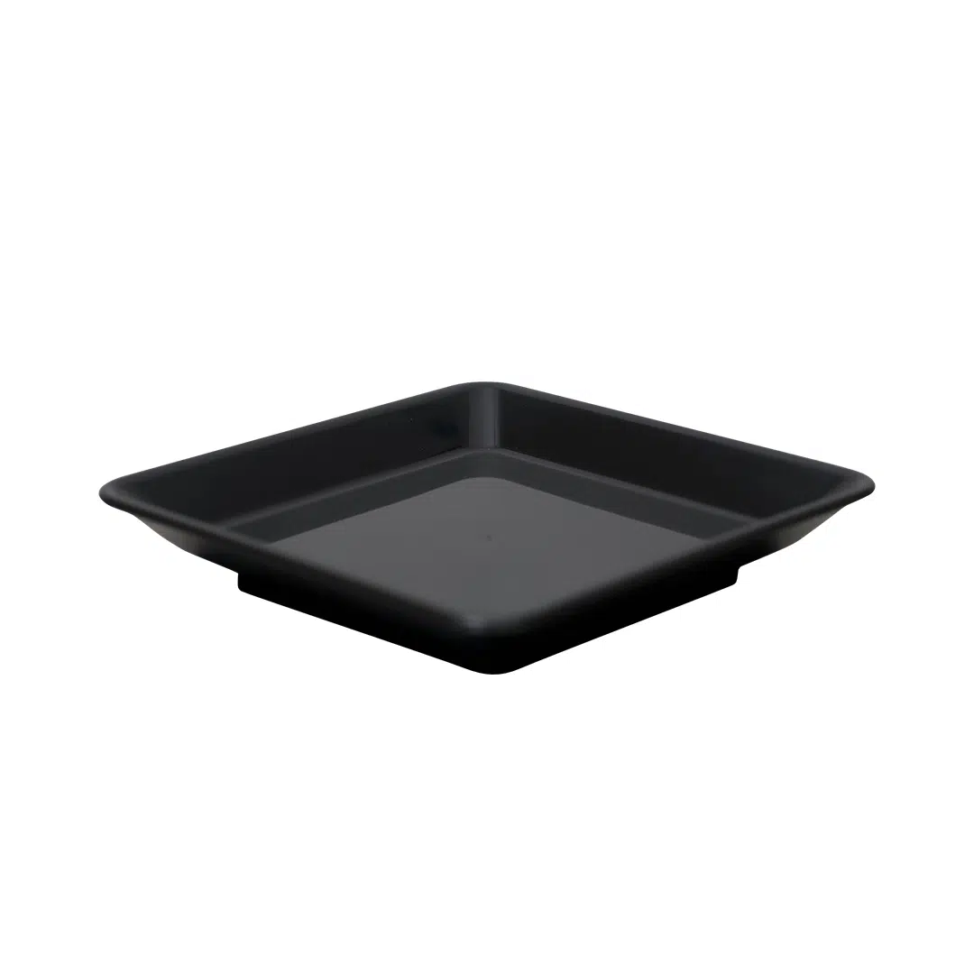 98428 Square Bread Butter Plate Black 98428 Square Bread Butter Plate Black