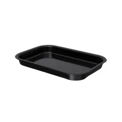 98448 Tray Rectangular Black