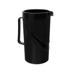 98488 Moderne Insulated Jug Black 1lt