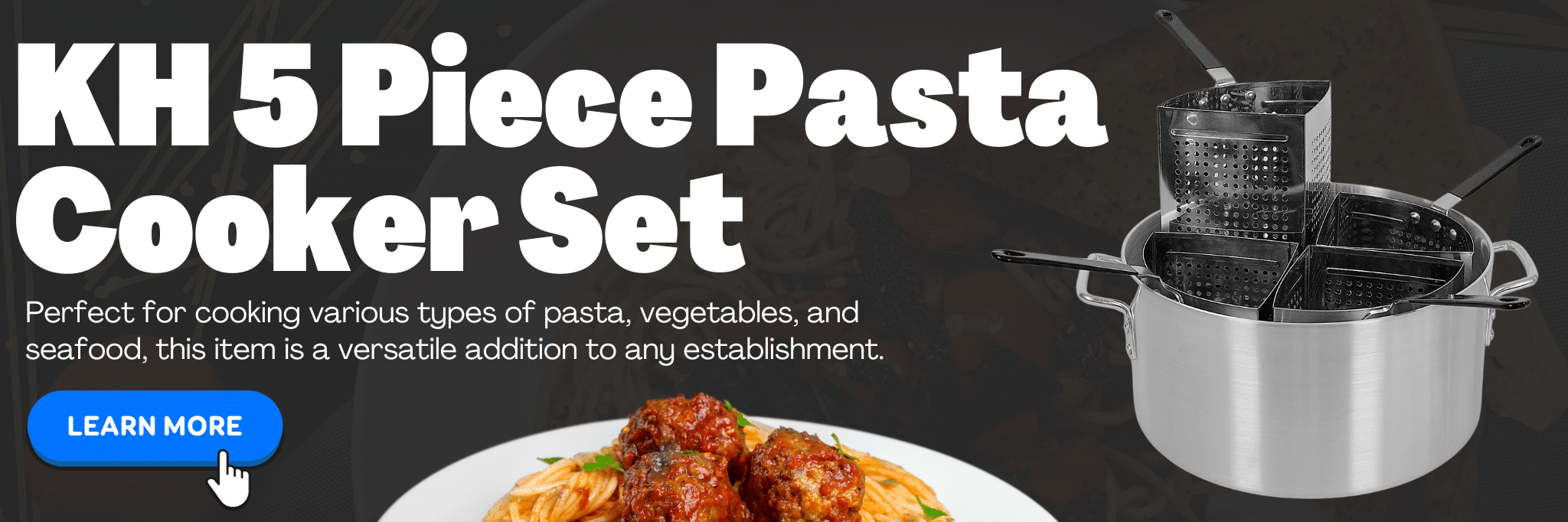 5 Piece Pasta Cooker Set