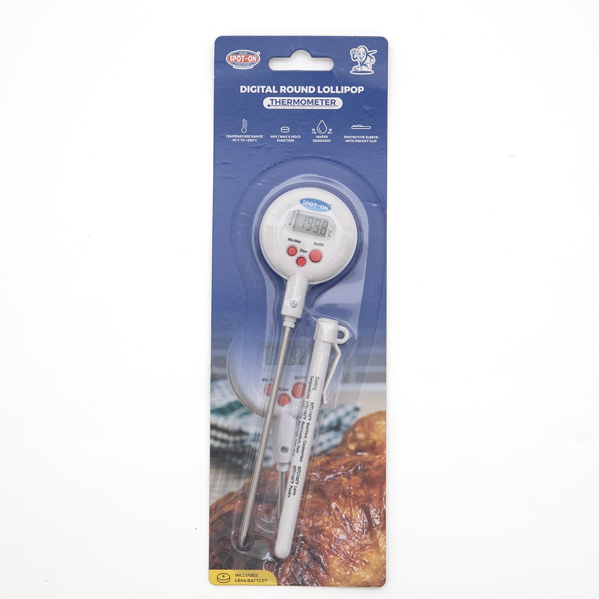 19505 Digital Round Pocket Thermometer 19505 Digital Round Pocket Thermometer
