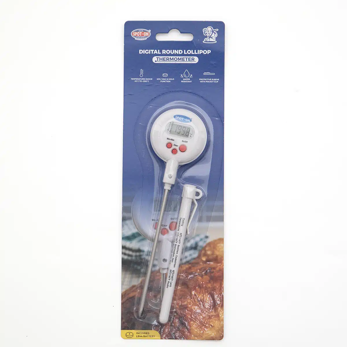 19505 Digital Round Pocket Thermometer