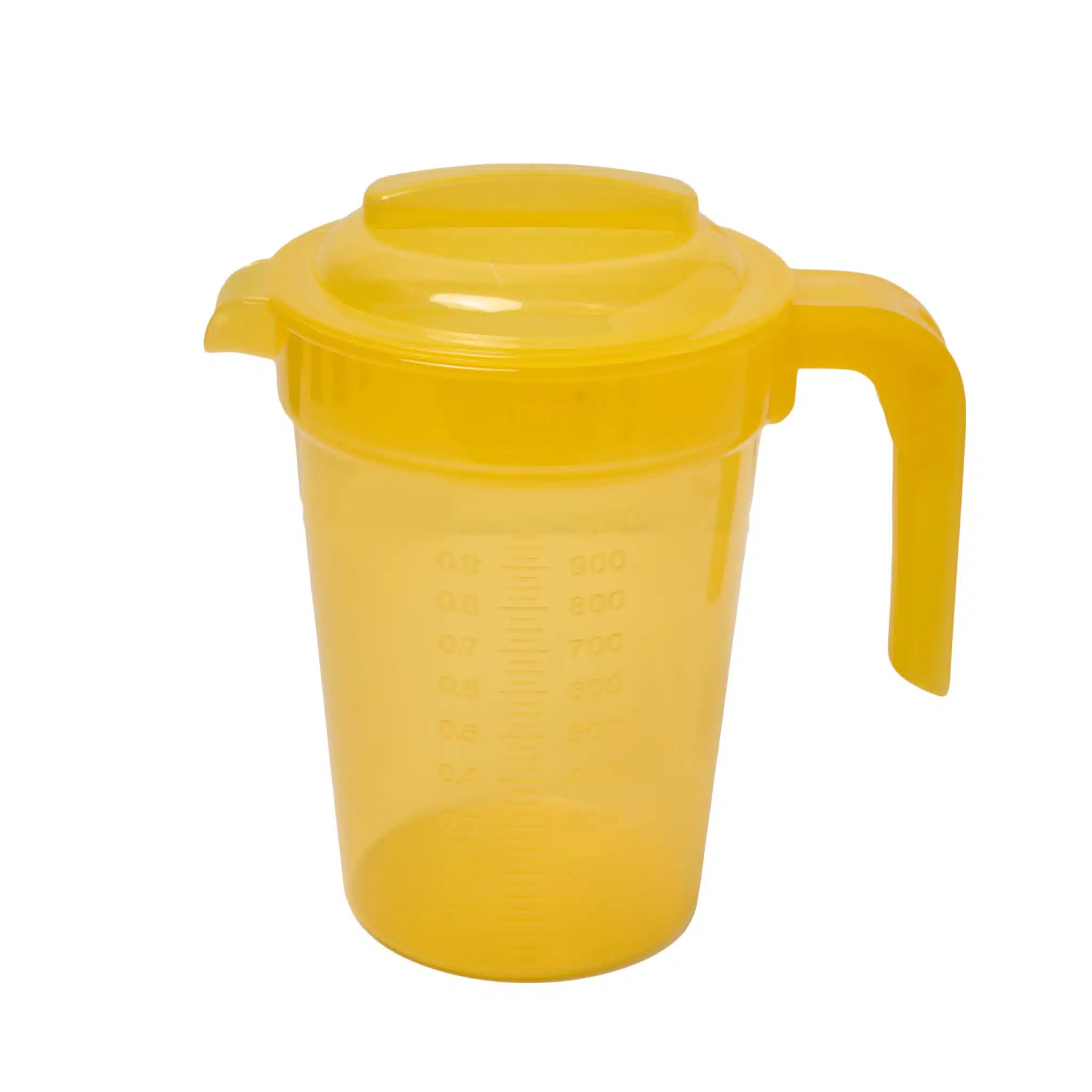 KH Traditional Graduated Jug Yellow 1lt (#21) - Image 2