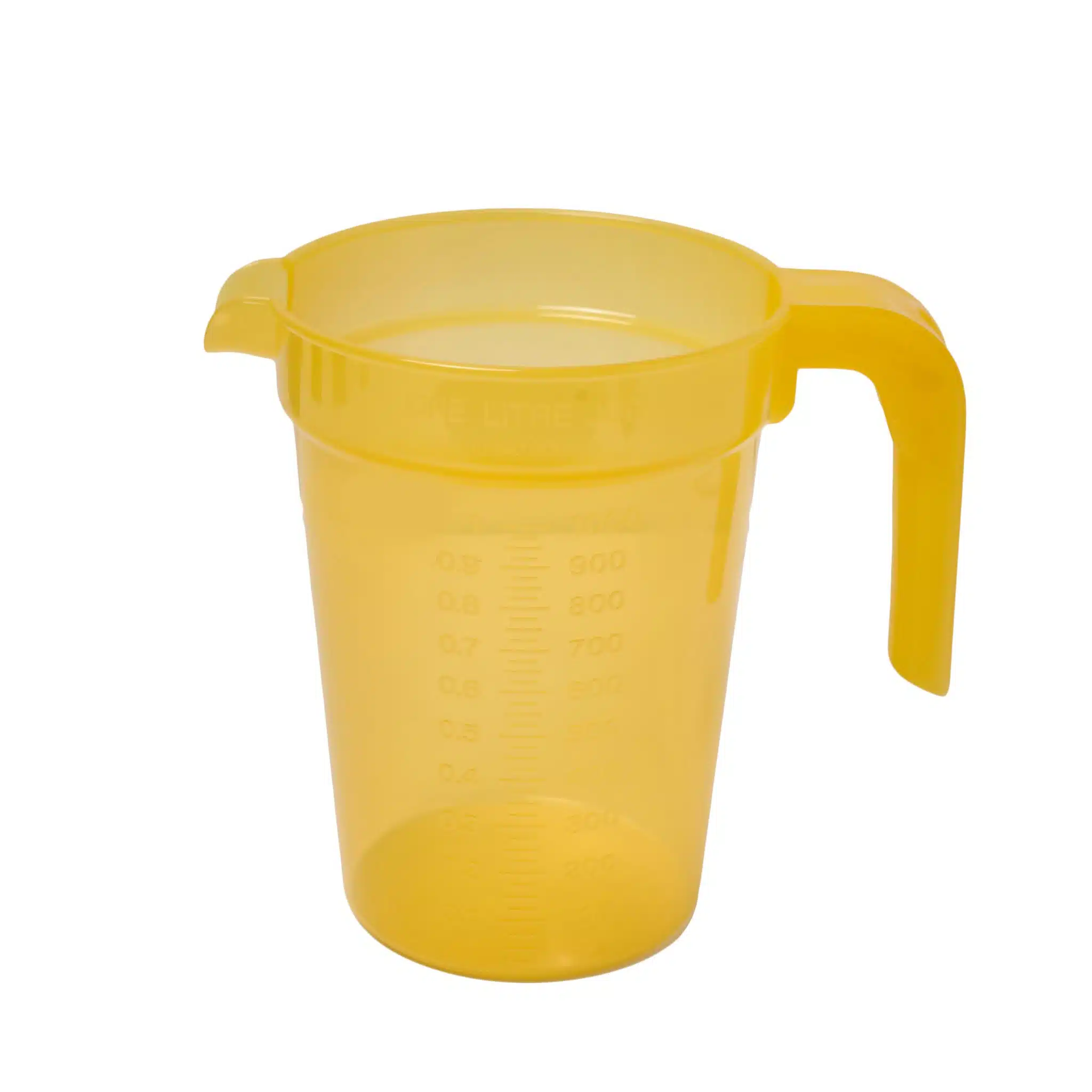 KH Traditional Graduated Jug Yellow 1lt (#21)