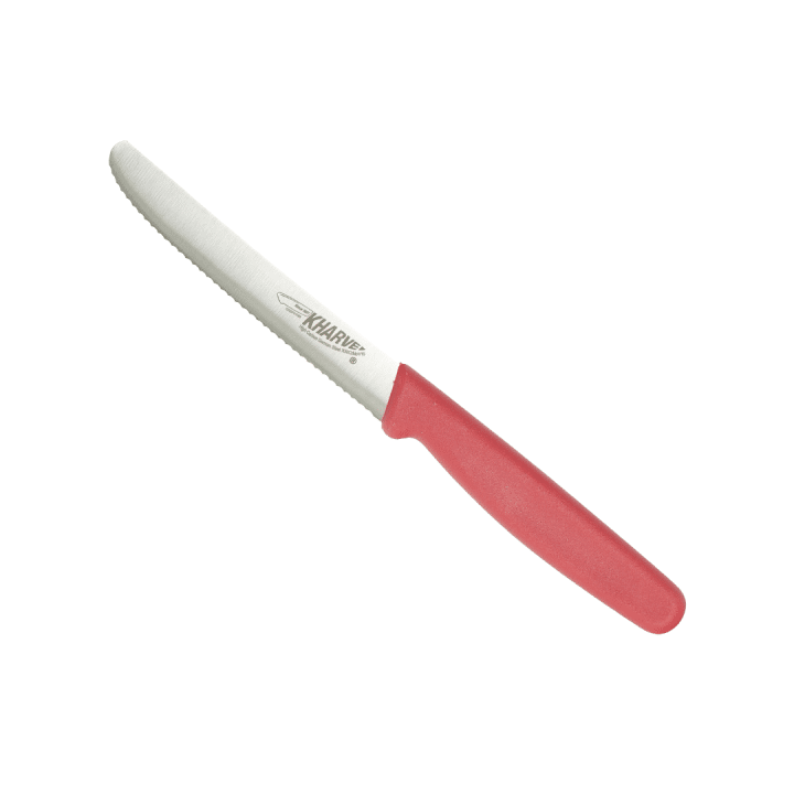 48124 Utility Knife Serrated 10cm Red