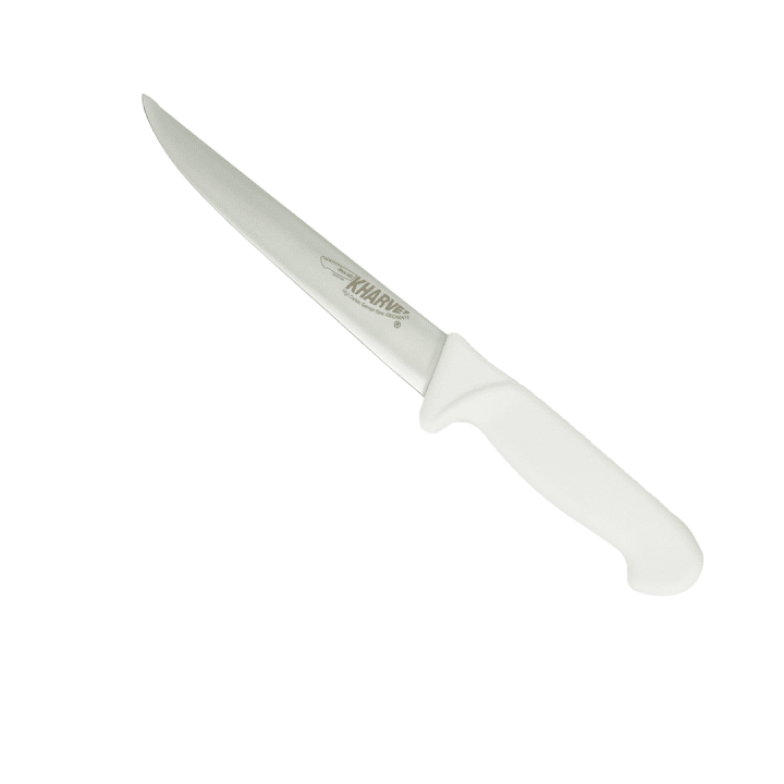 48228 KH Kharve Boning Knife Straight And Wide Blade 15cm White