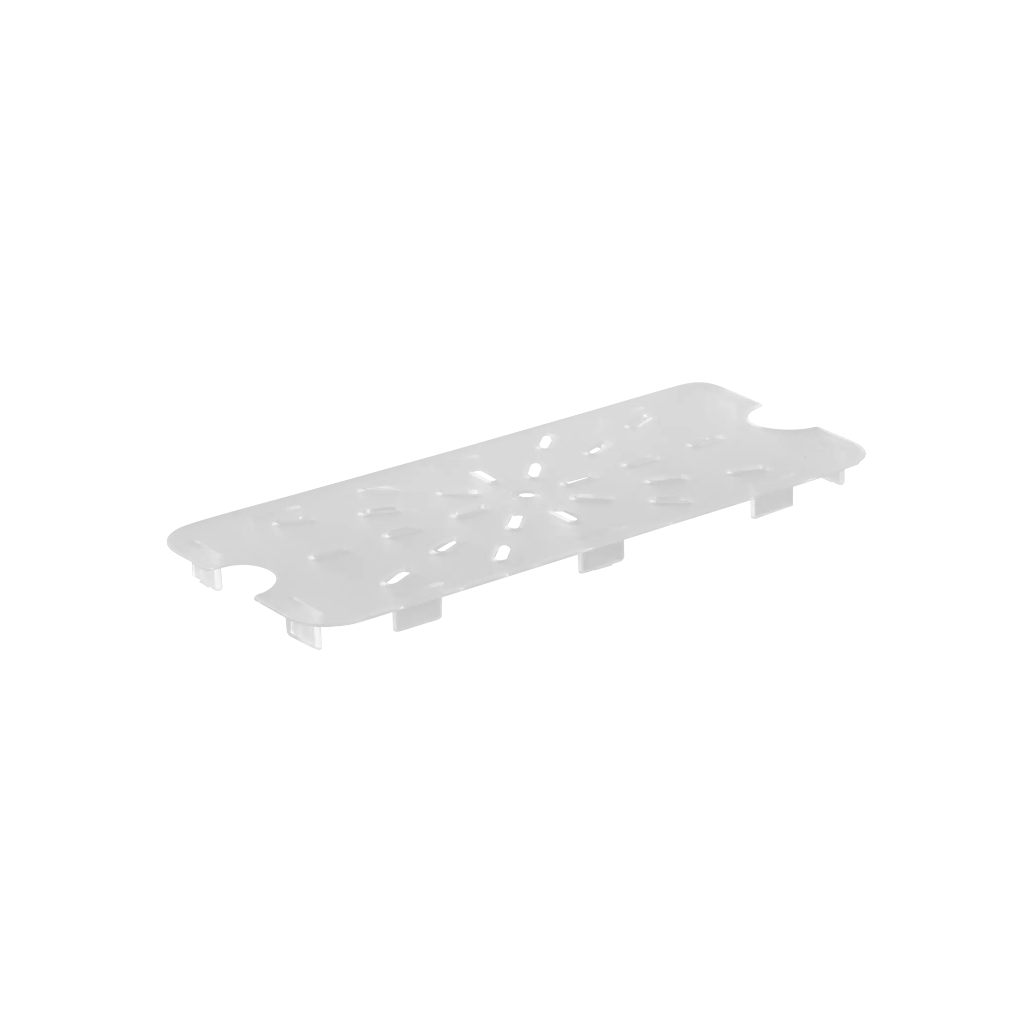 08883 Drain Plate Clear 1/3