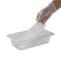 08884 Drain Plate Clear 1/4