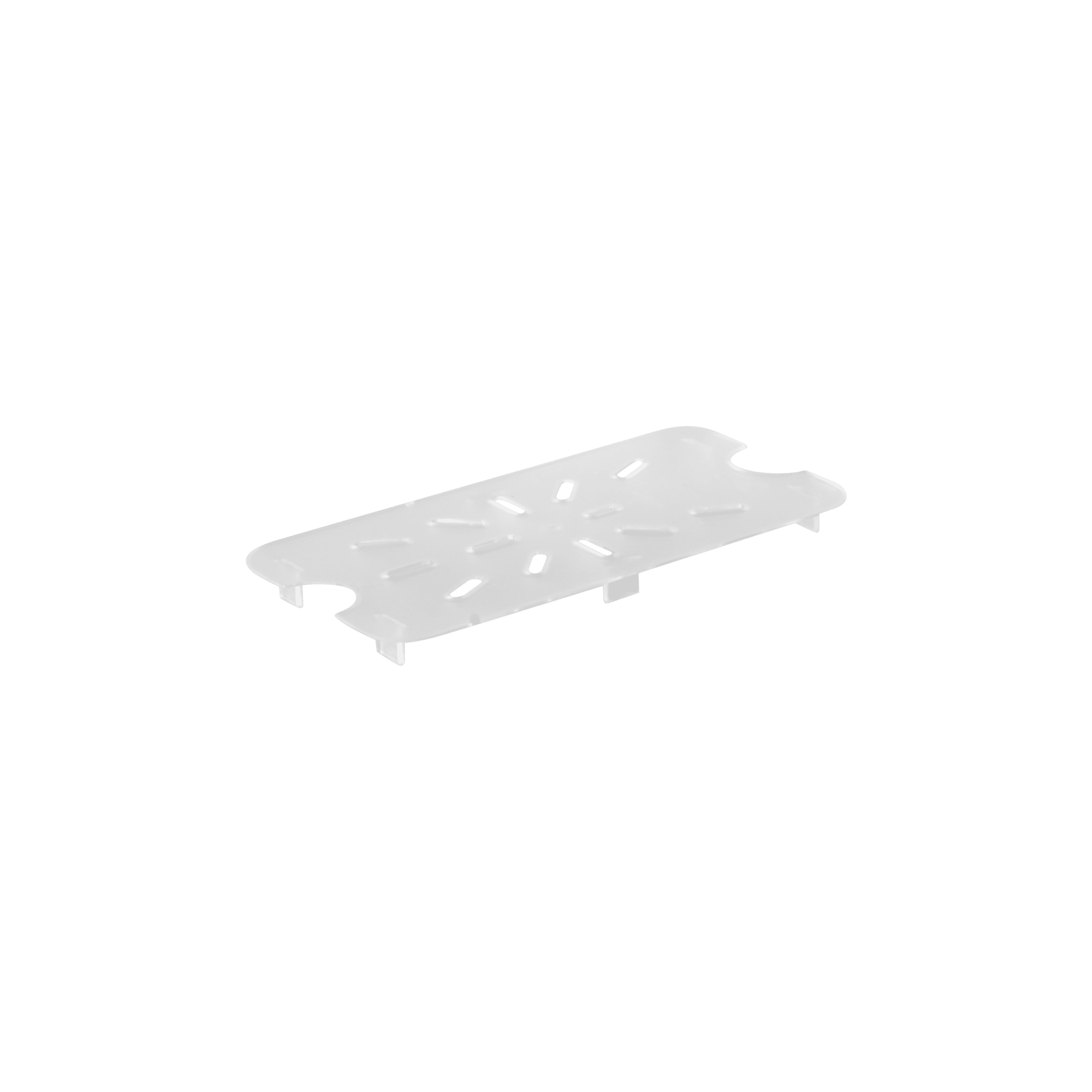 08884 Drain Plate Clear 1/4