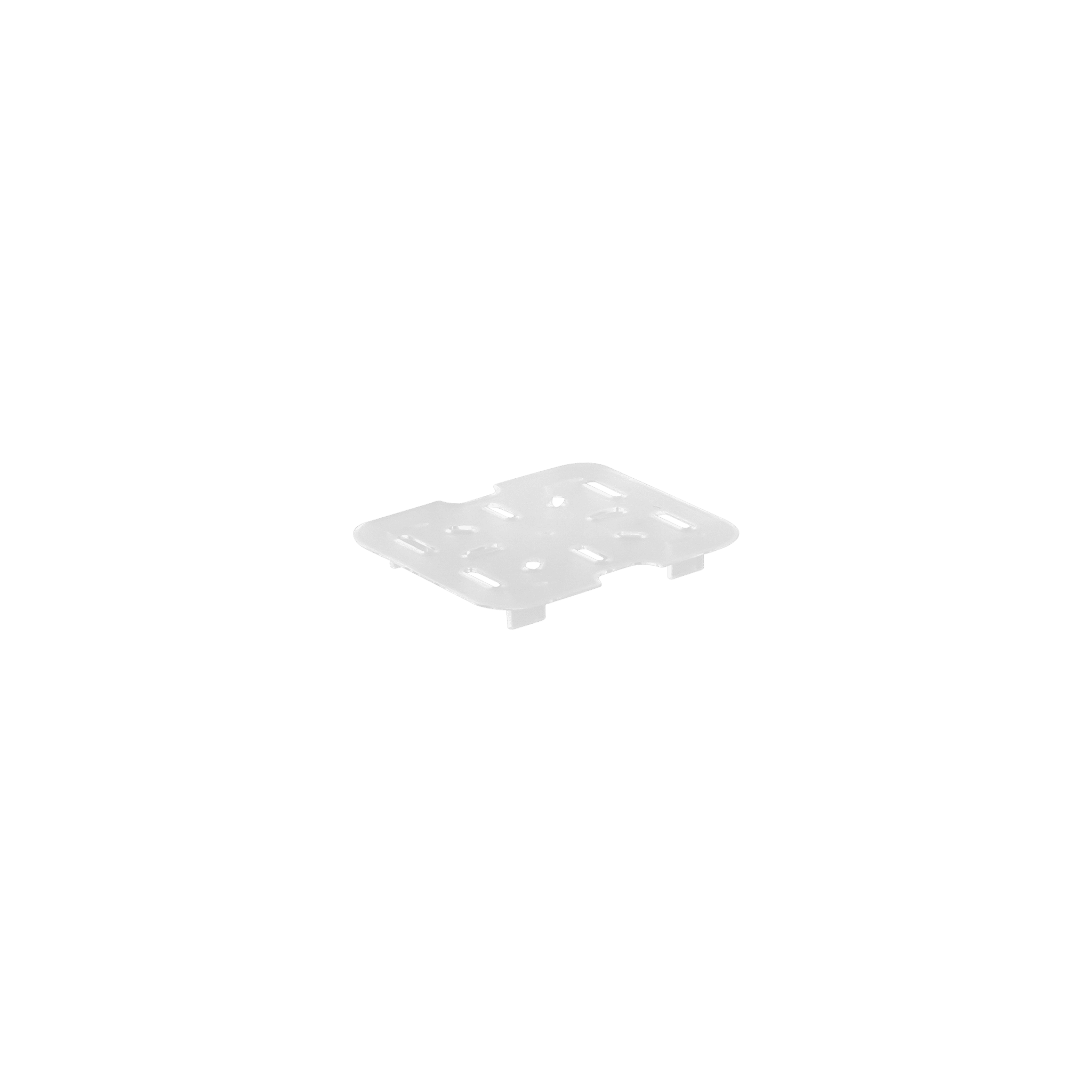 08886 Drain Plate Clear 1/6