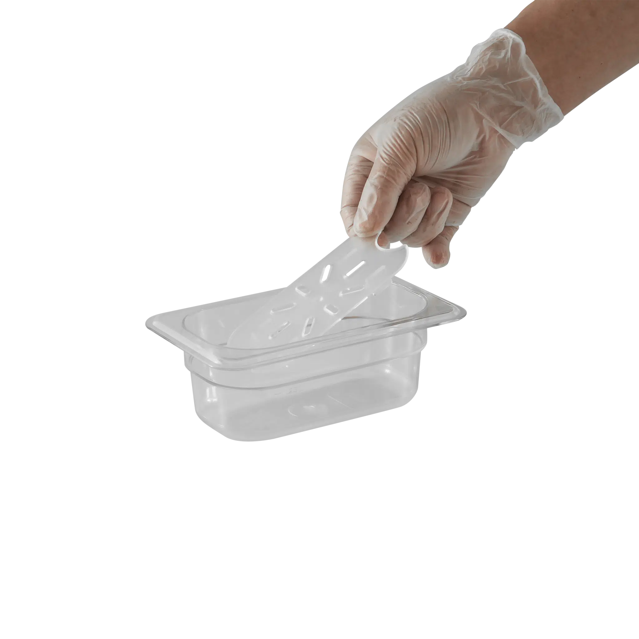 08889 Drain Plate Clear 1/9