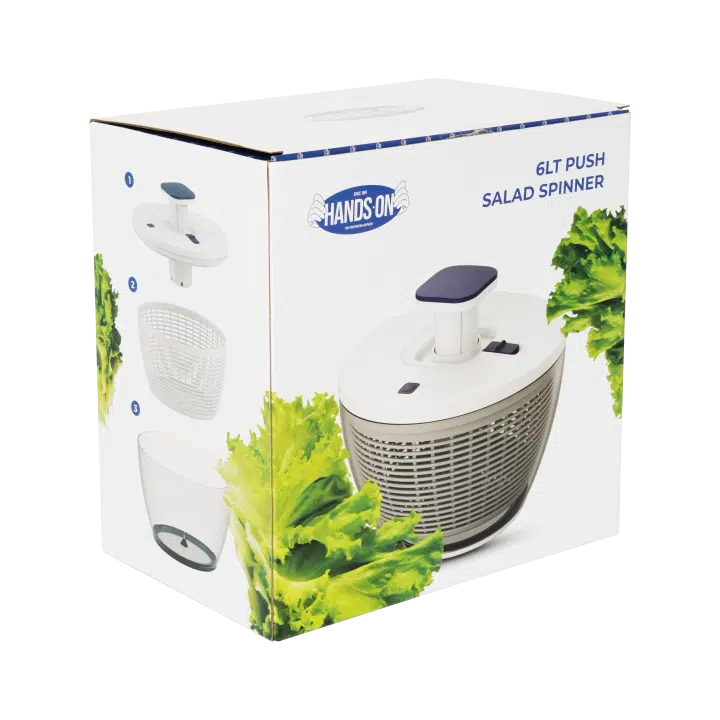19143 Salad Spinner Push 6lt