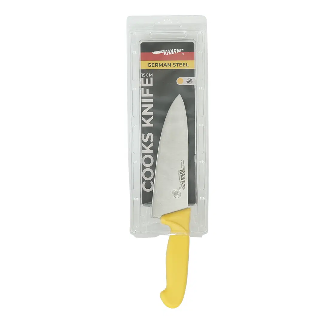 48315 KH Kharve® Cooks Knife 15cm Yellow