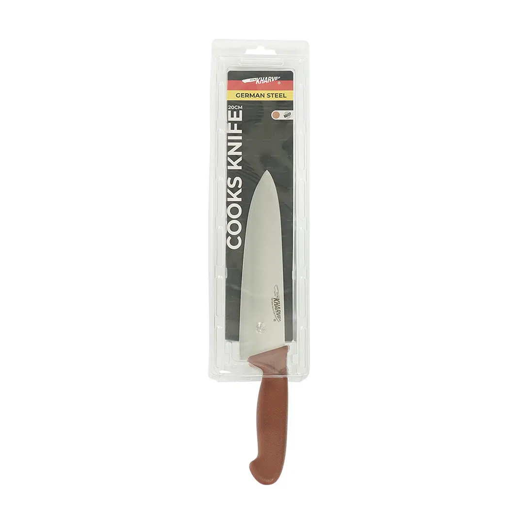 48326 KH Kharve® Cooks Knife 20cm Brown