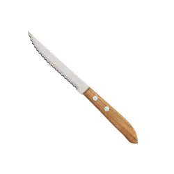 47008 KH Kharve® Pakka Wood Steak Knife Point Tip Stainless Steel