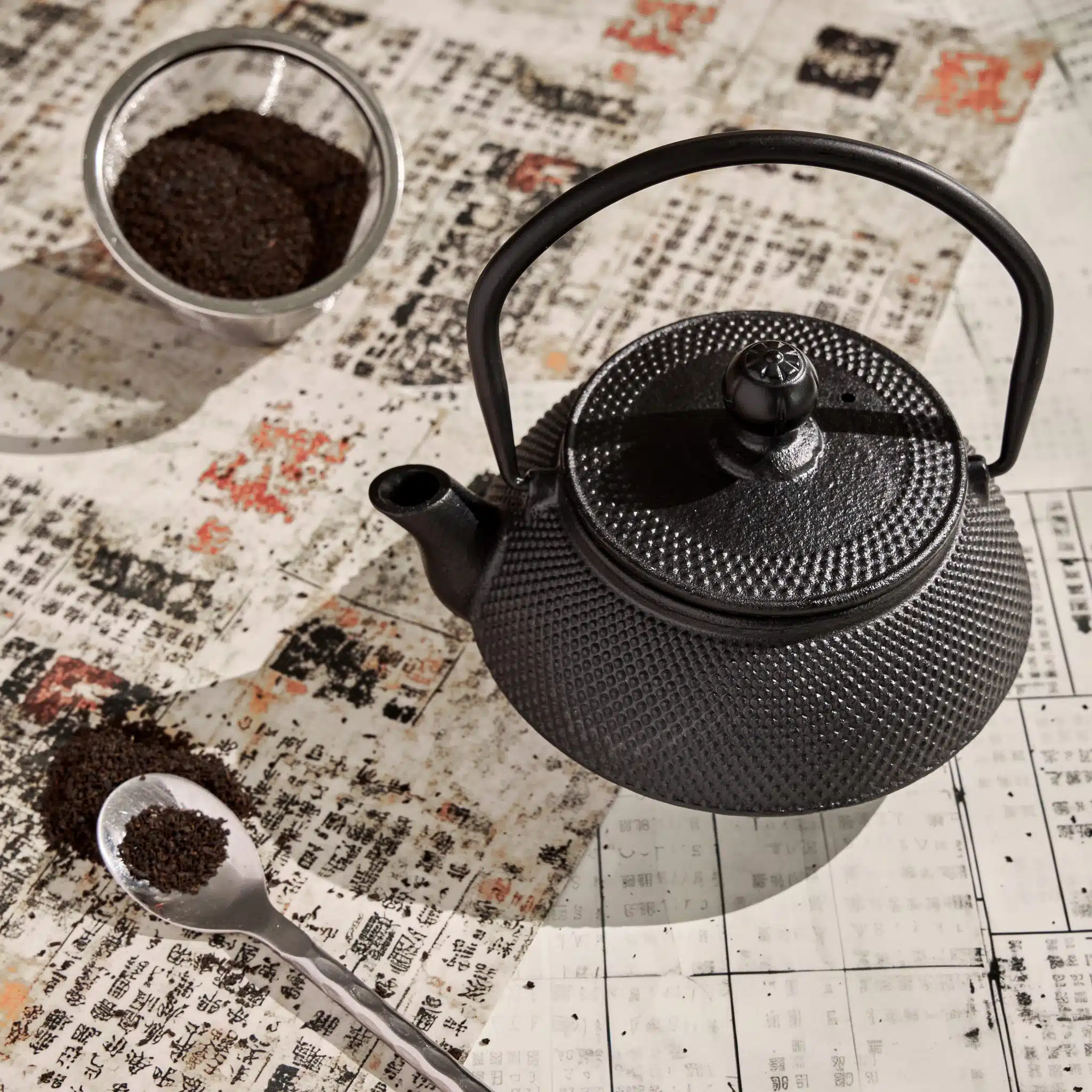 KH Khafe® Cast Iron Tea Pot 500ml Black - Image 2