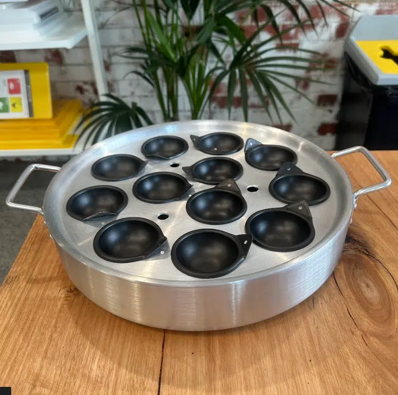 12-Cup Aluminium Egg Poacher Induction w/Non-stick Cup - Image 5