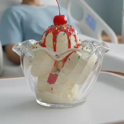 KH Healthcare® Ice Cream Dish Clear 150mL - Image 2