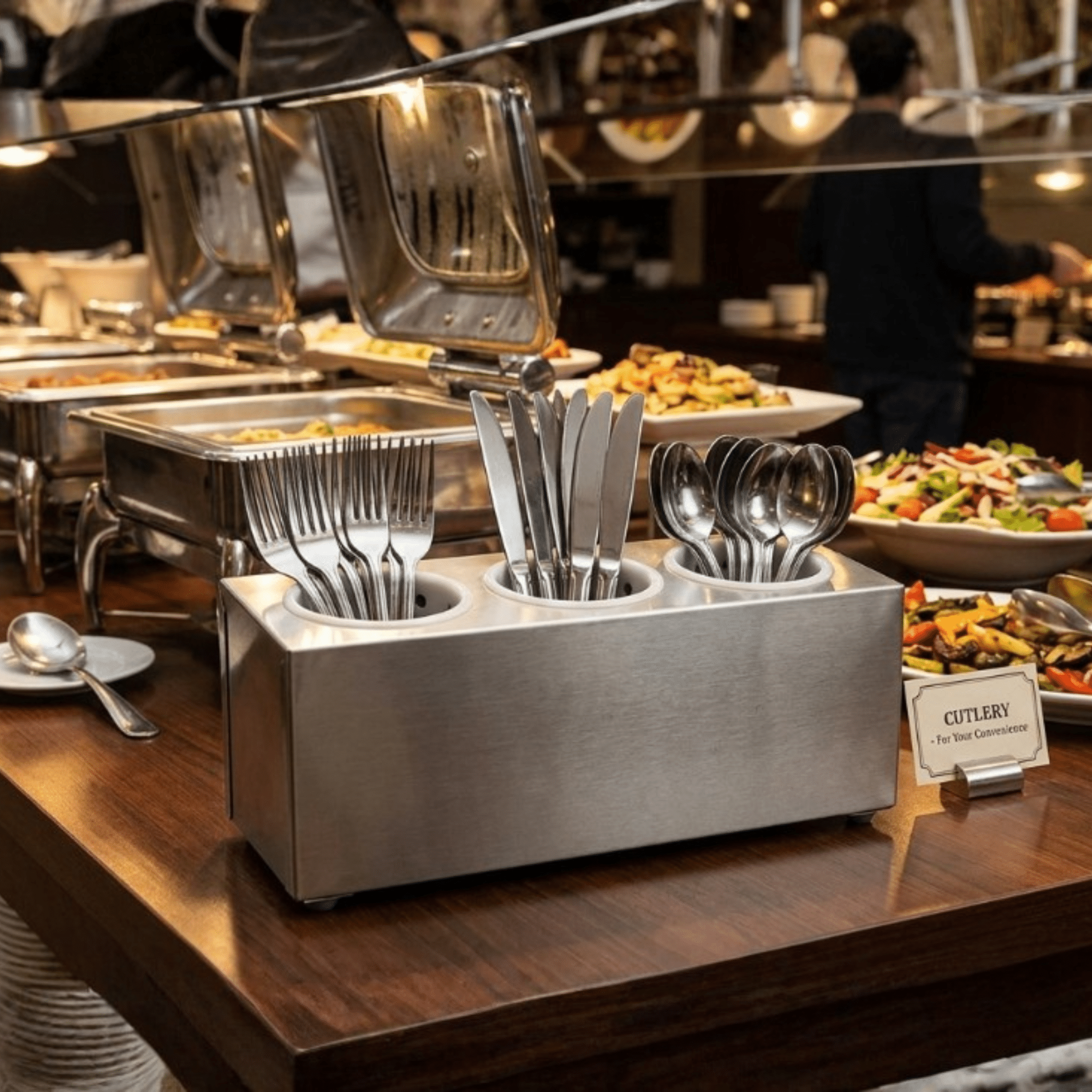 KH Classik Chef® 3 Hole Cutlery Cylinder Holder