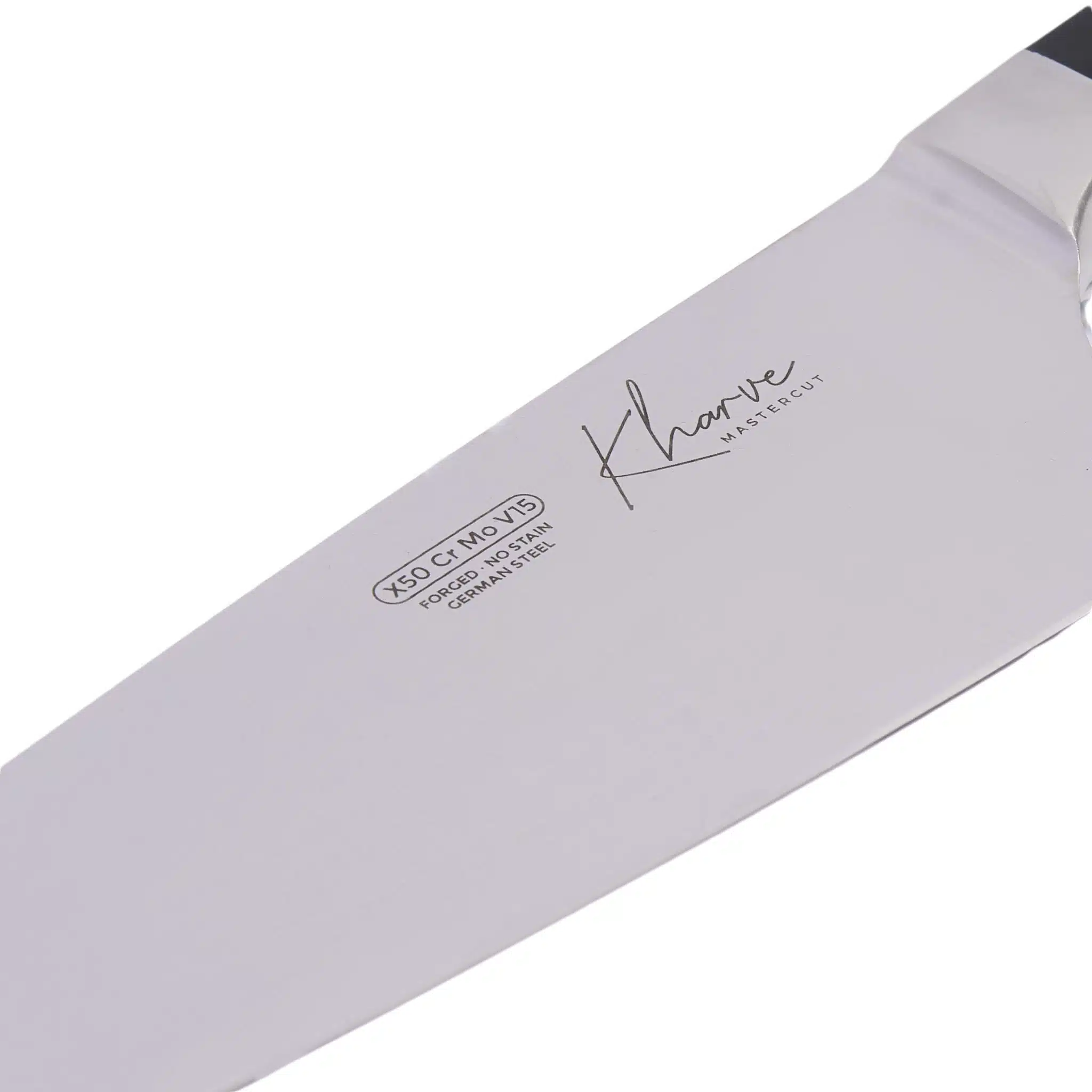 KH Kharve® Master-Cut 20cm Cooks Knife Wide Blade - Image 4