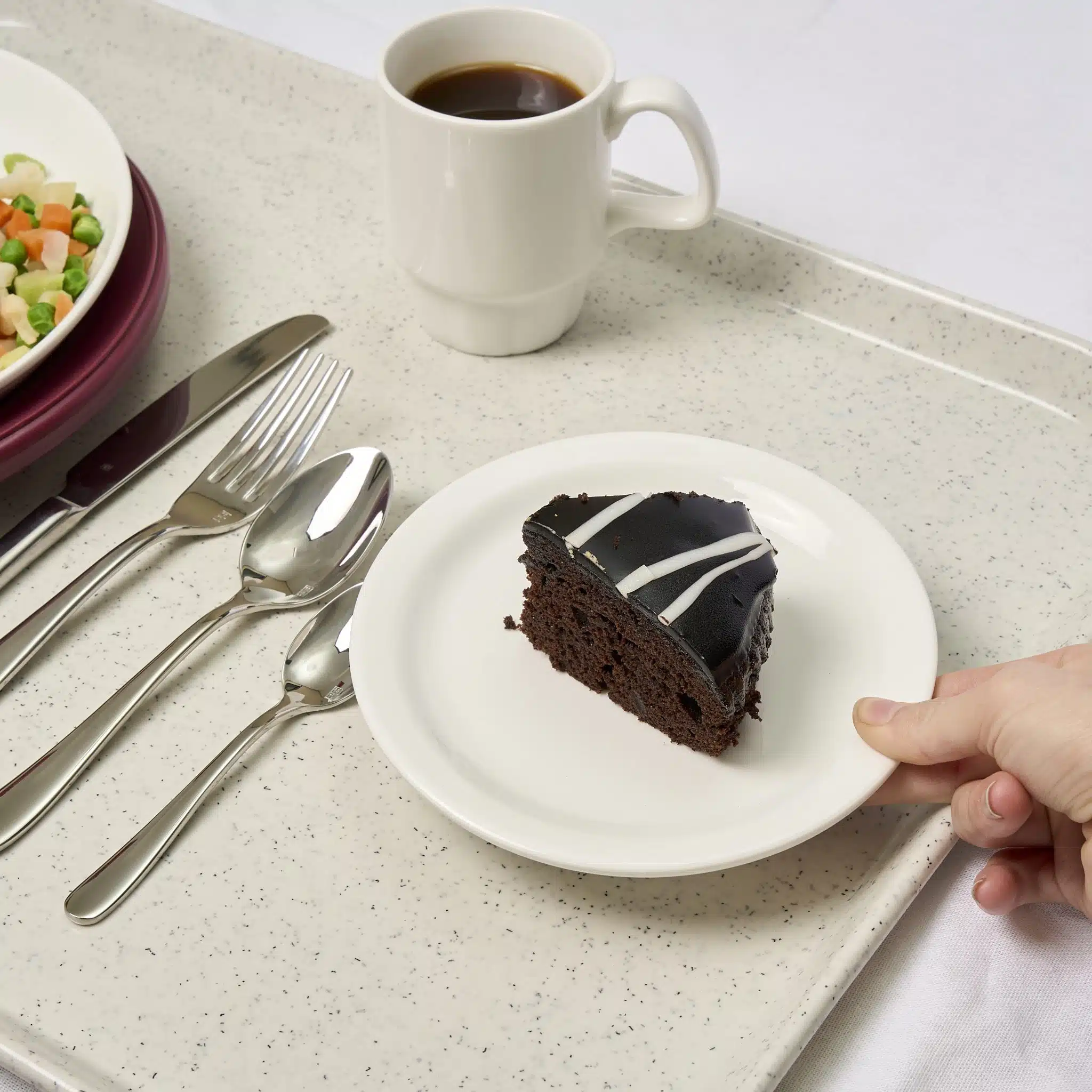 61316 KH Duraware® Narrow Rolled Rim Plate
