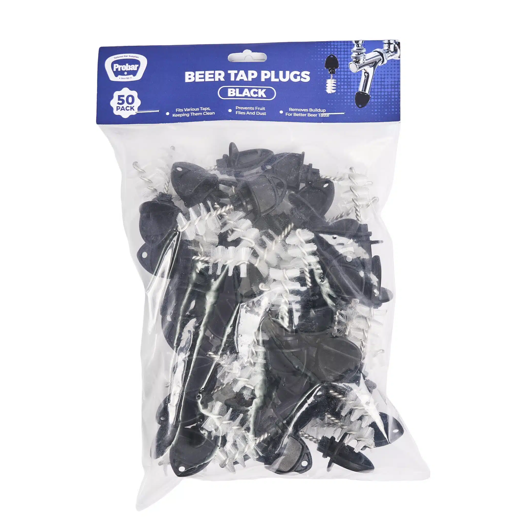 41415-B KH Probar® Beer Tap Plug Black