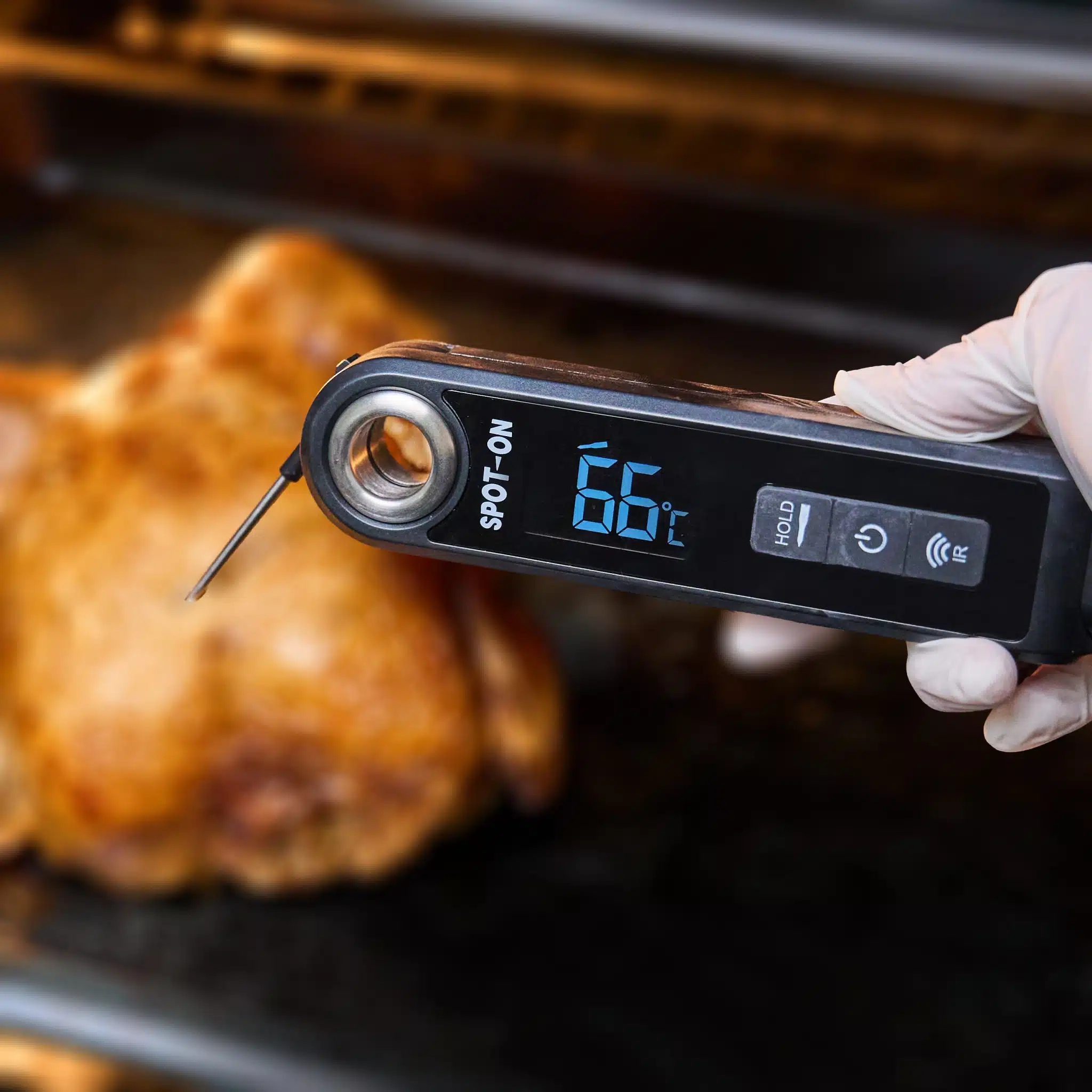 KH Spot On® 2-In-1 Infrared And Foldable Probe Thermometer - Image 2